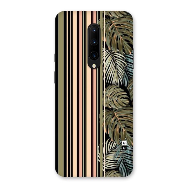 Visual Art Leafs Back Case for OnePlus 7 Pro